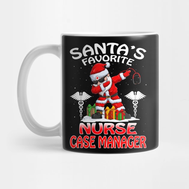 Santas Favorite Nurse Case Manager Christmas T Shi by intelus